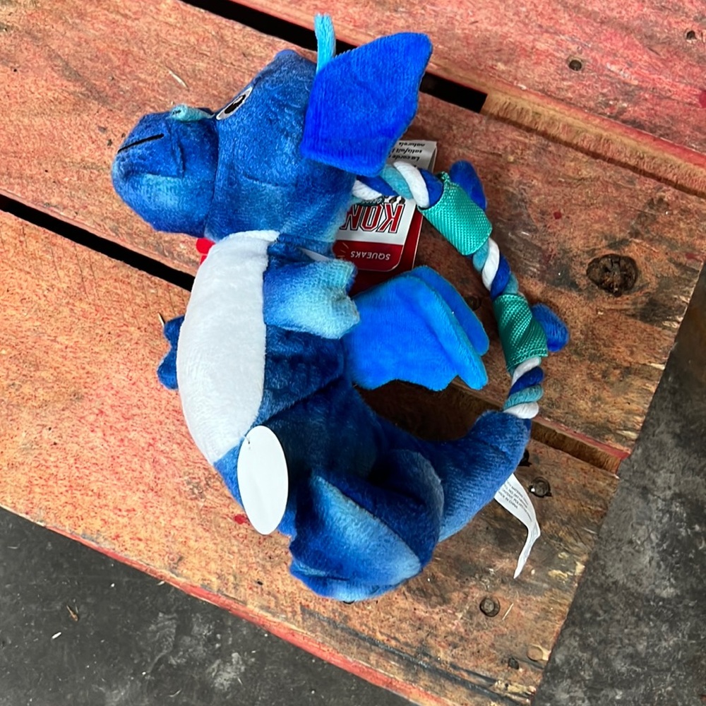 Kong squeak Dragon Knot for Dogs